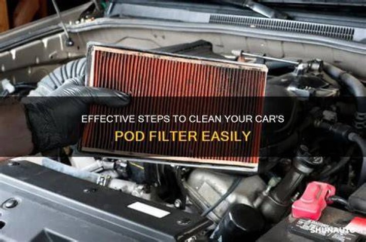 Can you clean pod filter?