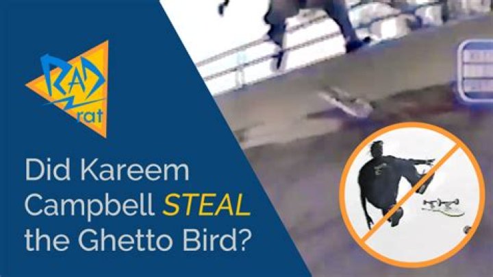 Did Kareem Campbell invent the ghetto bird?