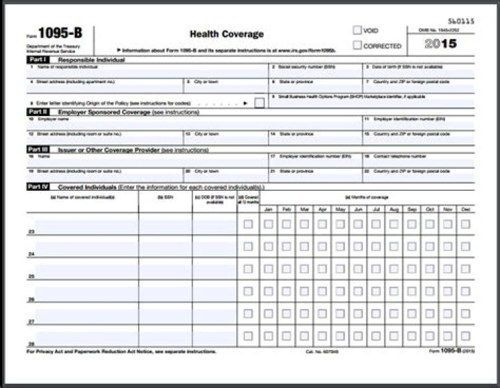 Do I need a 1095 to file my taxes?