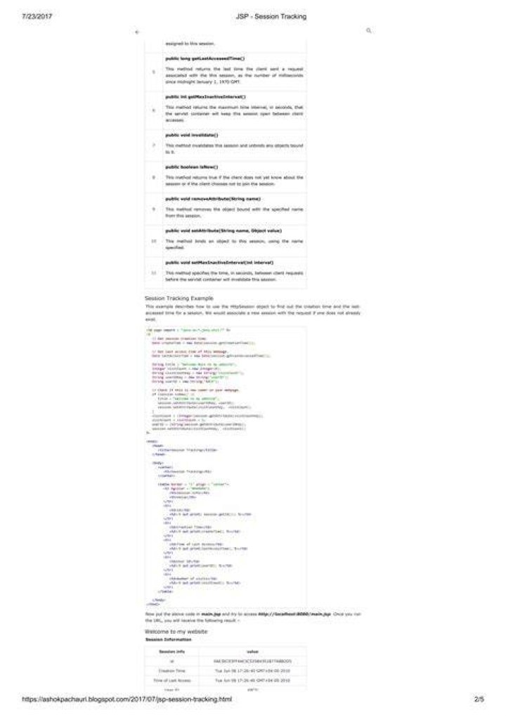 How can we get integer value from session in JSP?
