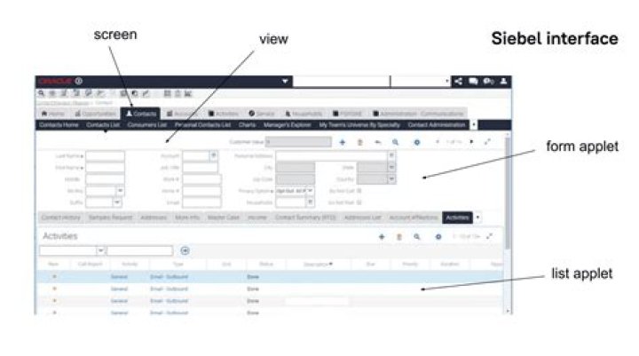 How do I create a business service in Siebel?