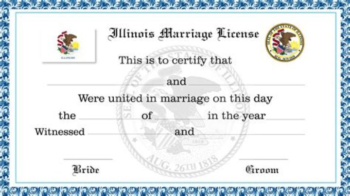 How do I get a copy of my marriage license in Illinois?
