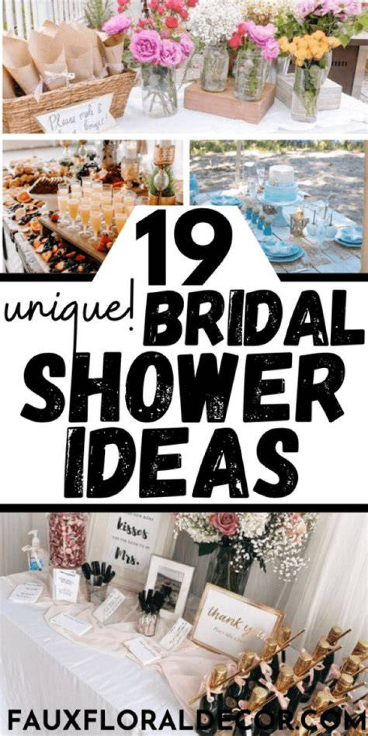 How do I make my bride feel special at the bridal shower?