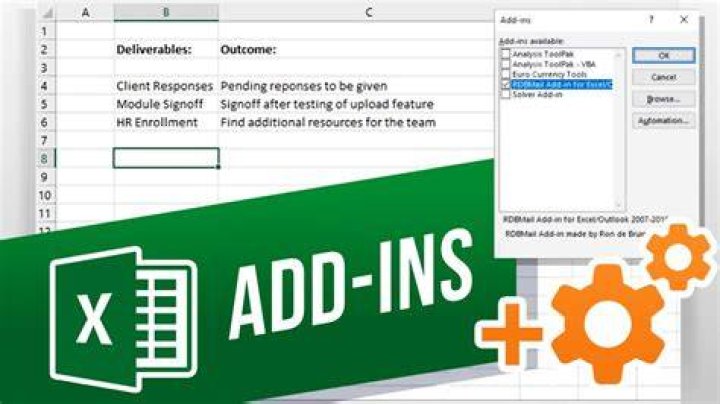 How do you add iSeries Excel add-ins?