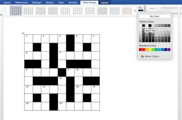How do you create your own crossword puzzle?