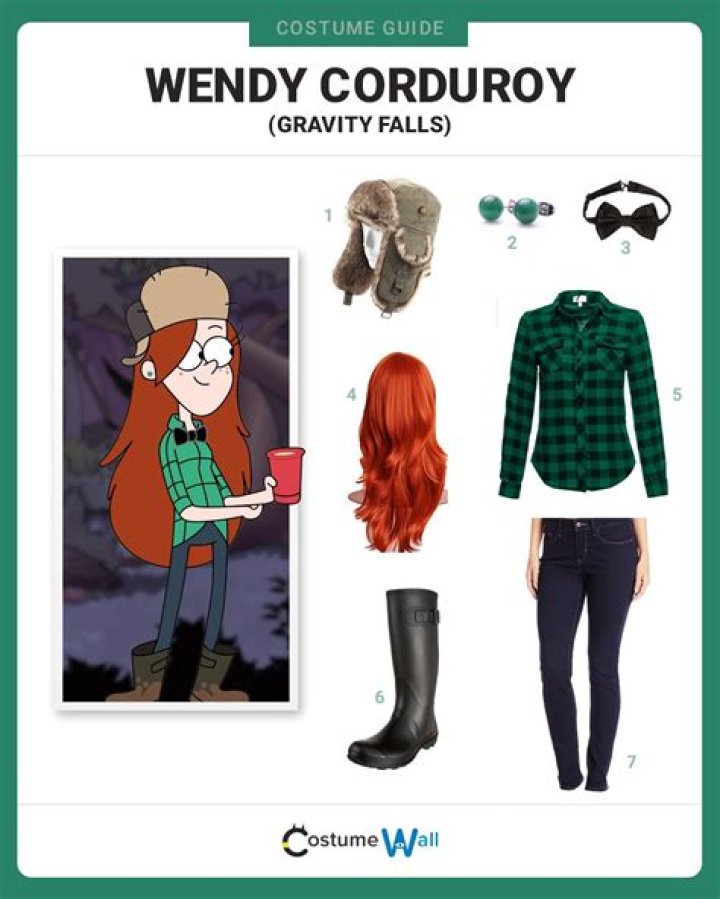 How do you dress like Wendy from Gravity Falls?