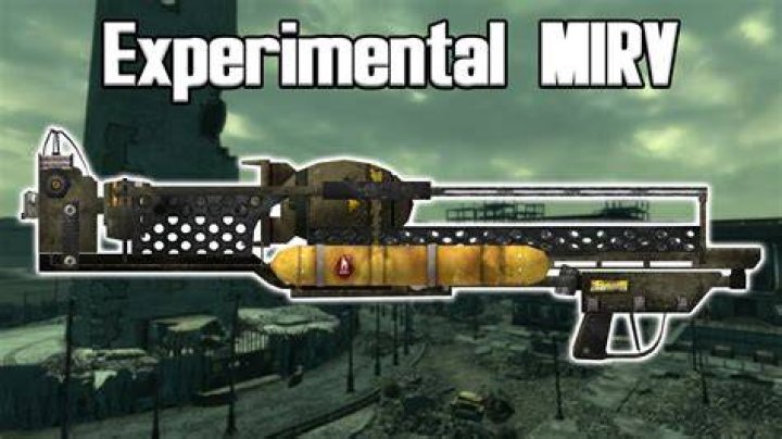 How do you get the experimental MIRV in Fallout 3?