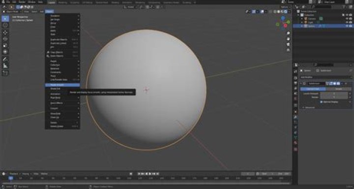 How do you make a UV sphere smoother?