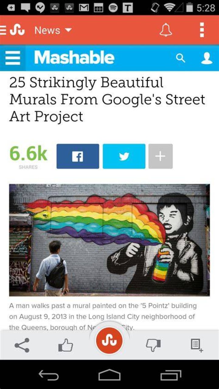 Is there an app similar to StumbleUpon?