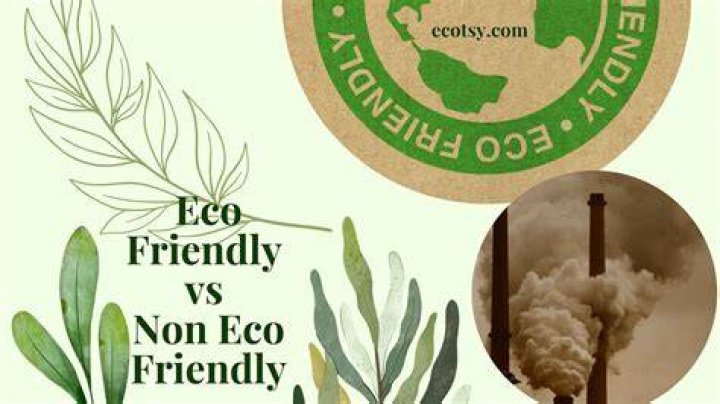 What are non eco friendly products?