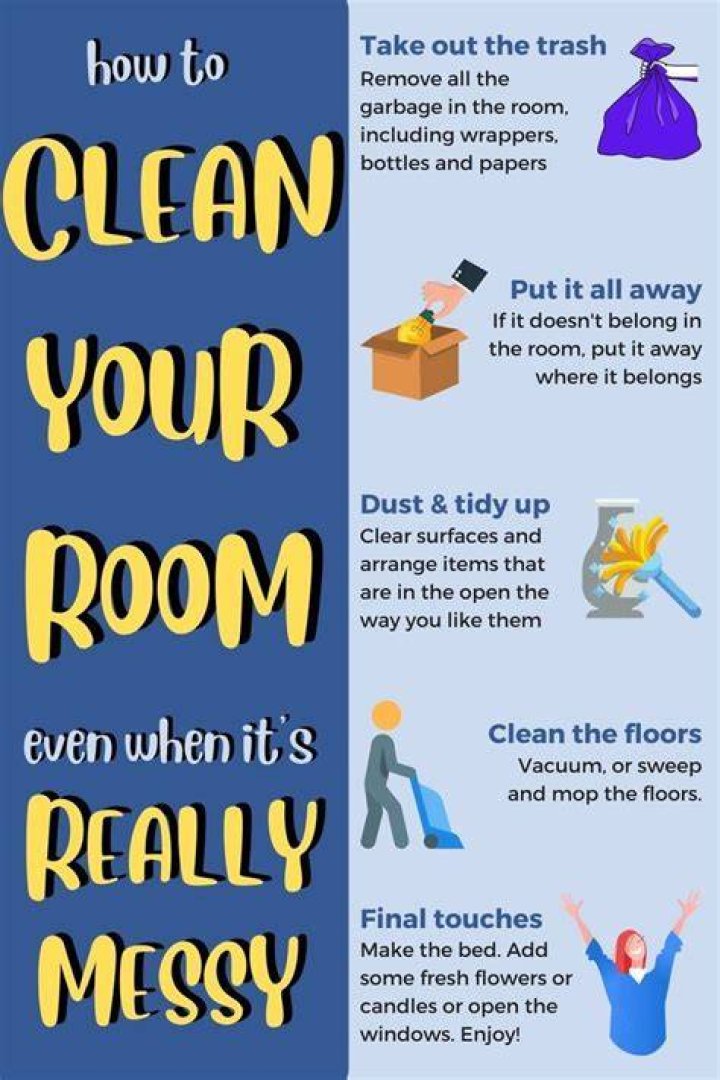 What are the fastest ways to clean a room?