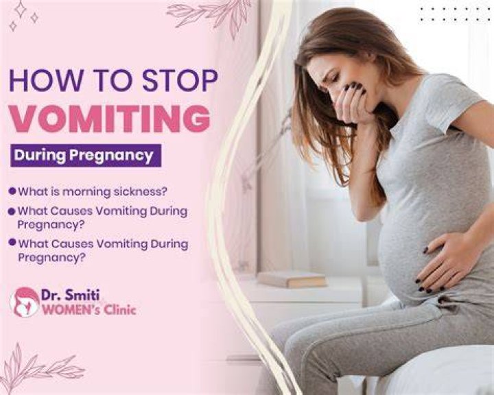 What can a pregnant woman take to stop vomiting?
