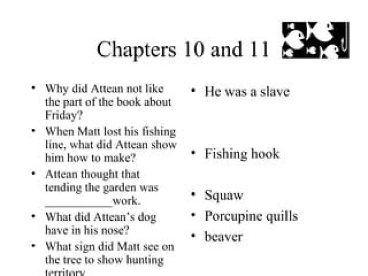 What did Attean teach Matt about fishing?