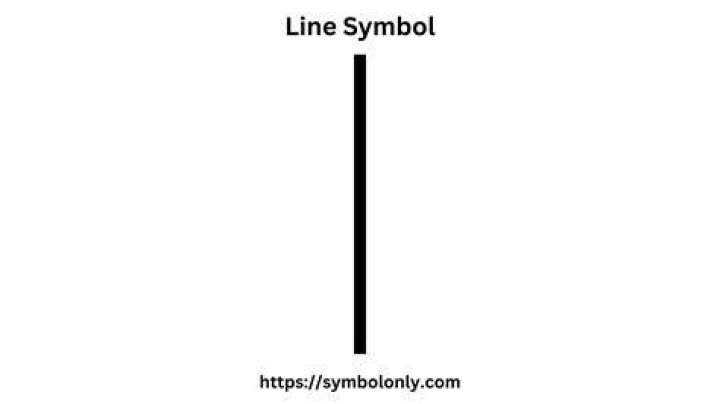 What is the symbol for line?