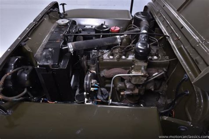 What motor is in a 1946 Willys Jeep?