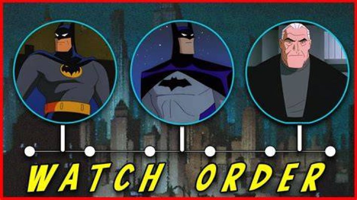 What order should I watch the Batman animated shows?