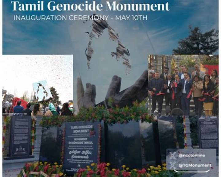 What was the Tamil genocide?