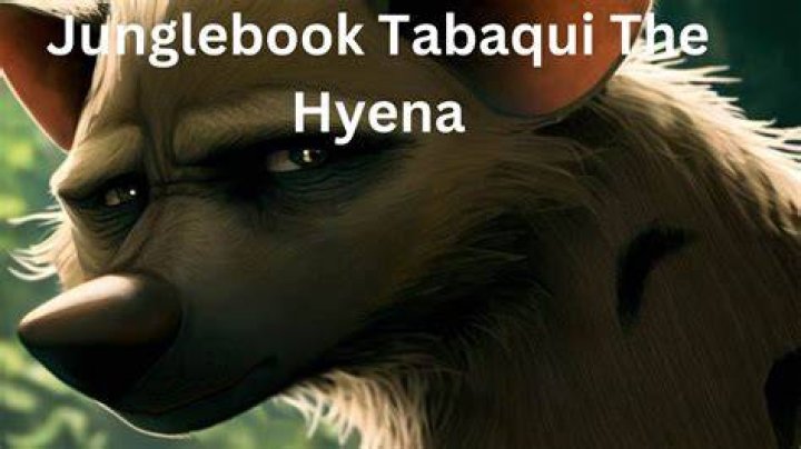 Why Tabaqui is hyena?